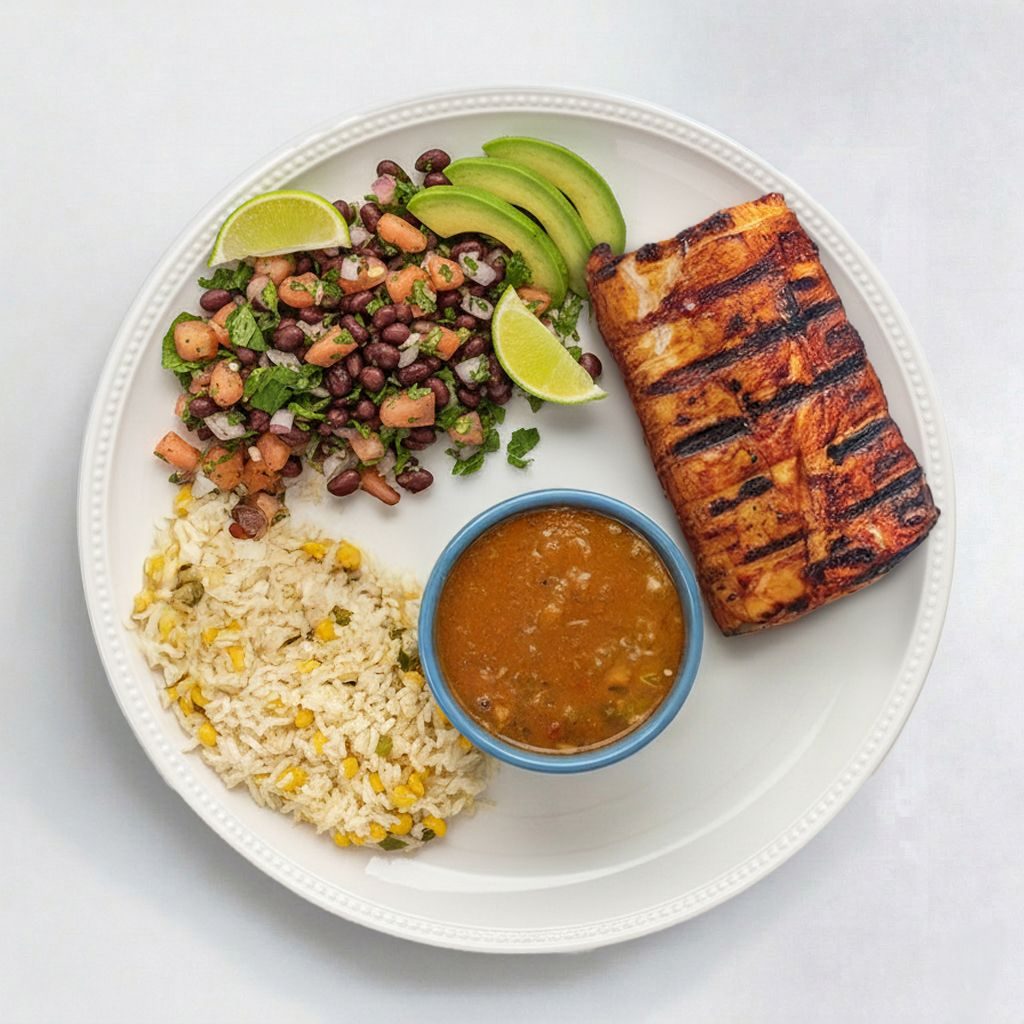Salmon Zarandeado.
