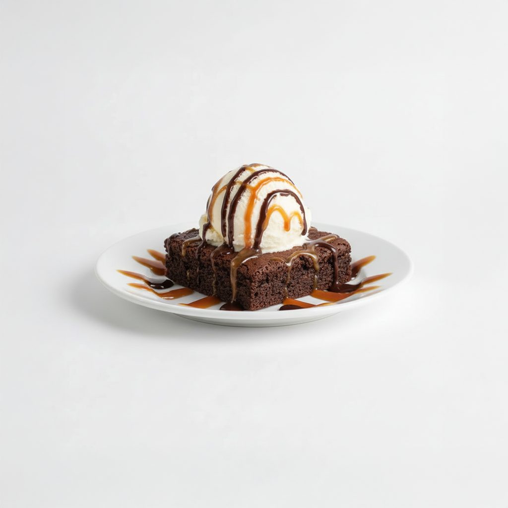 Brownie Sundae.