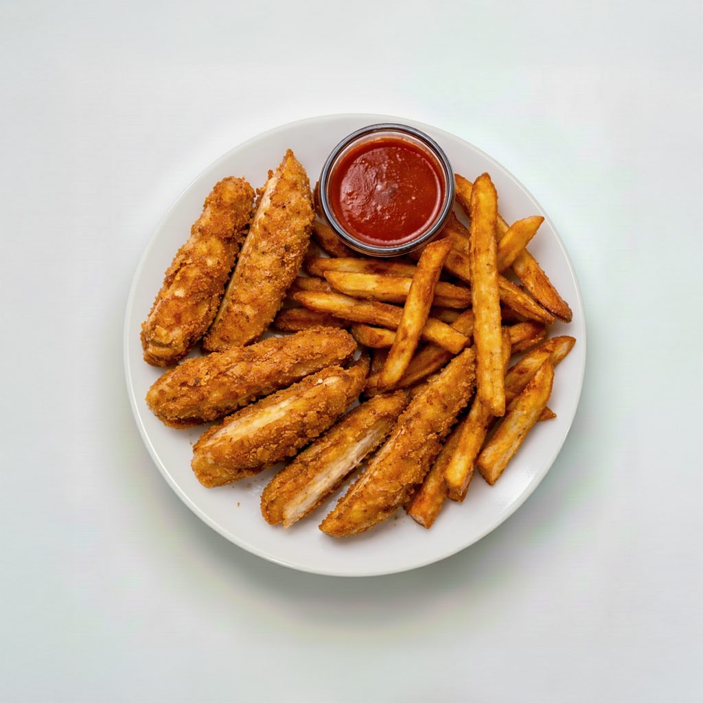 CHICKEN FINGERS.