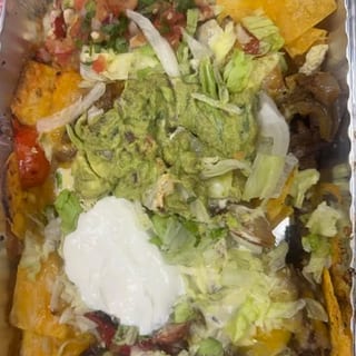Fajitas Nachos
