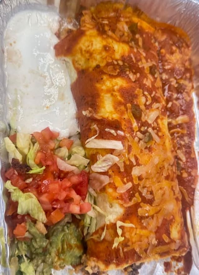 Asado Burrito.